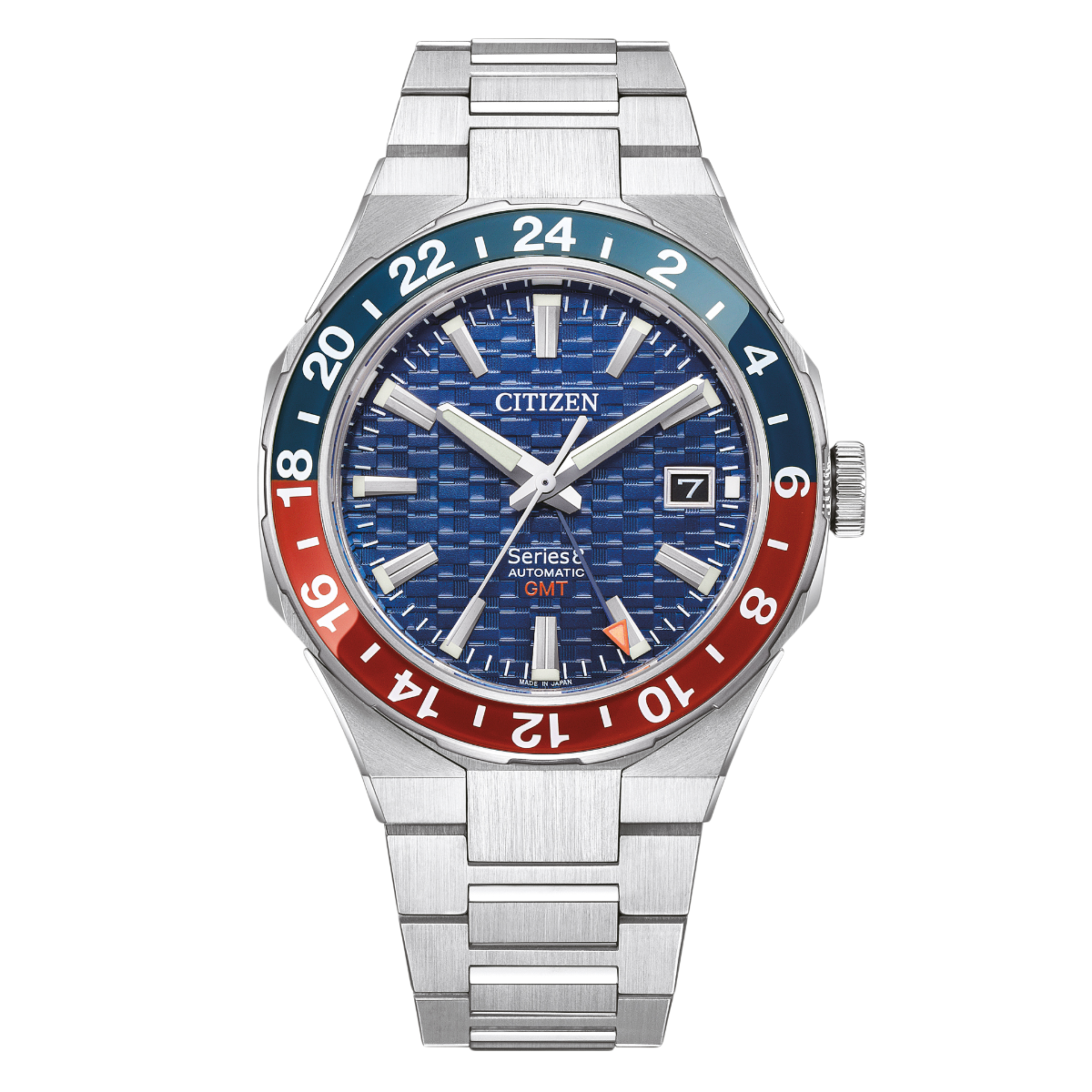 Citizen Series8 880 NB6030-59L NB6030 NB6030-59 GMT Pepsi Automatic Mens Watch