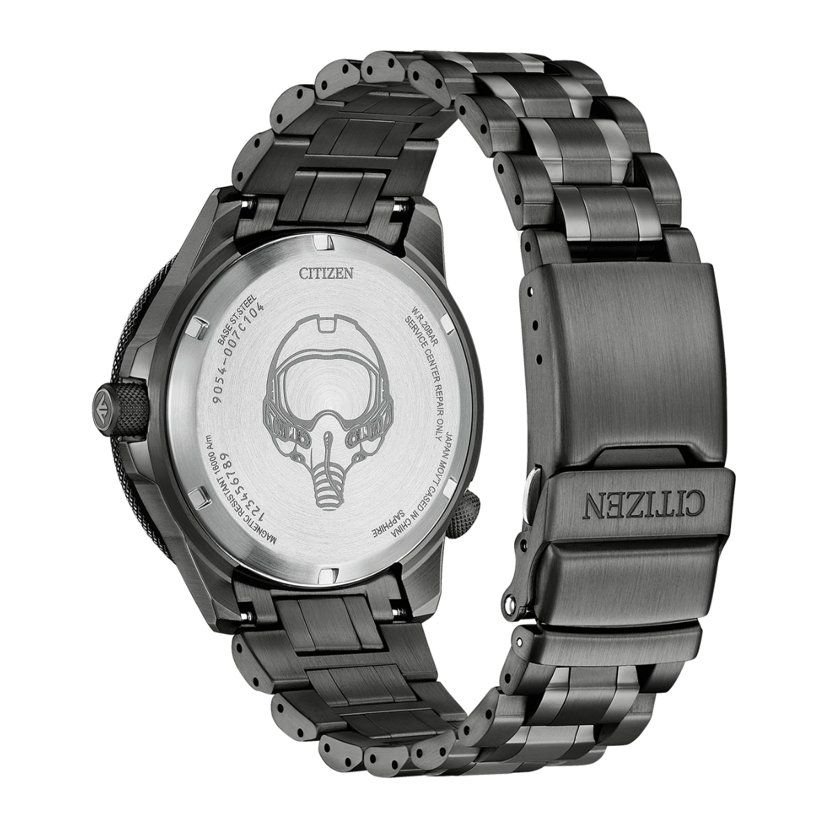 Citizen Promaster Air NB6045-51H NB6045 GMT Mechanical Grey Dial Mens Watch