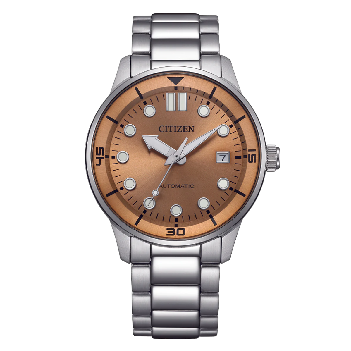 Citizen NJ0191-83X 40MM Automatic Brown Dial Watch