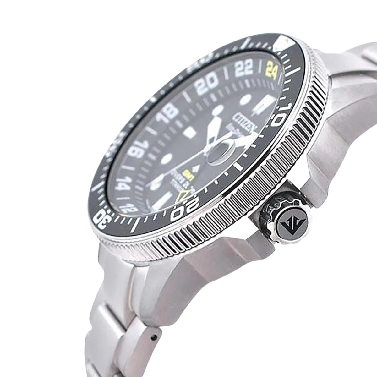 Citizen Promaster Marine BJ7110-89E BJ7110 Eco-Drive Black Dial Titanium Dive Watch