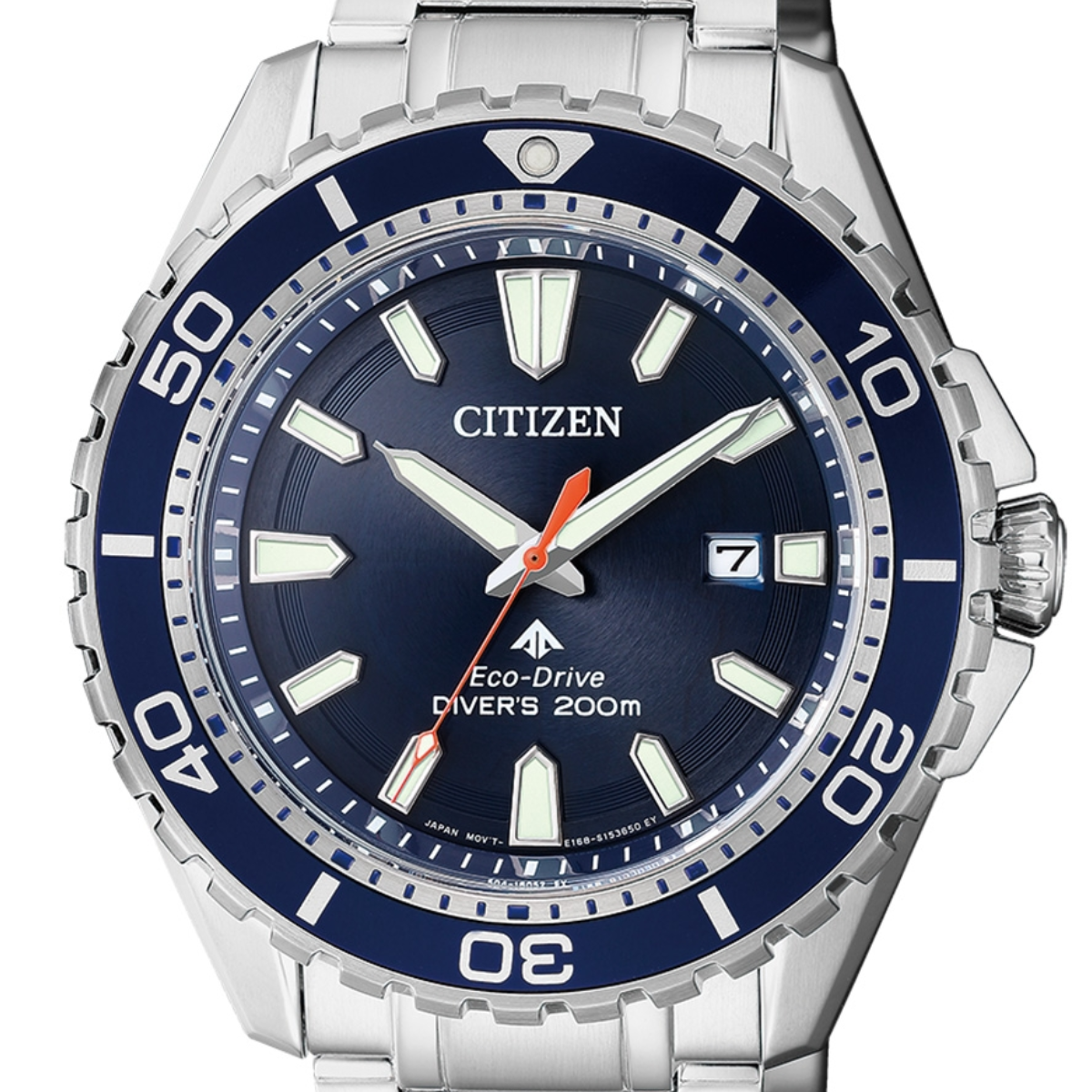 Citizen Promaster Eco-Drive BN0191-80L BN0191 Divers 200m Blue Dial Spors Watch