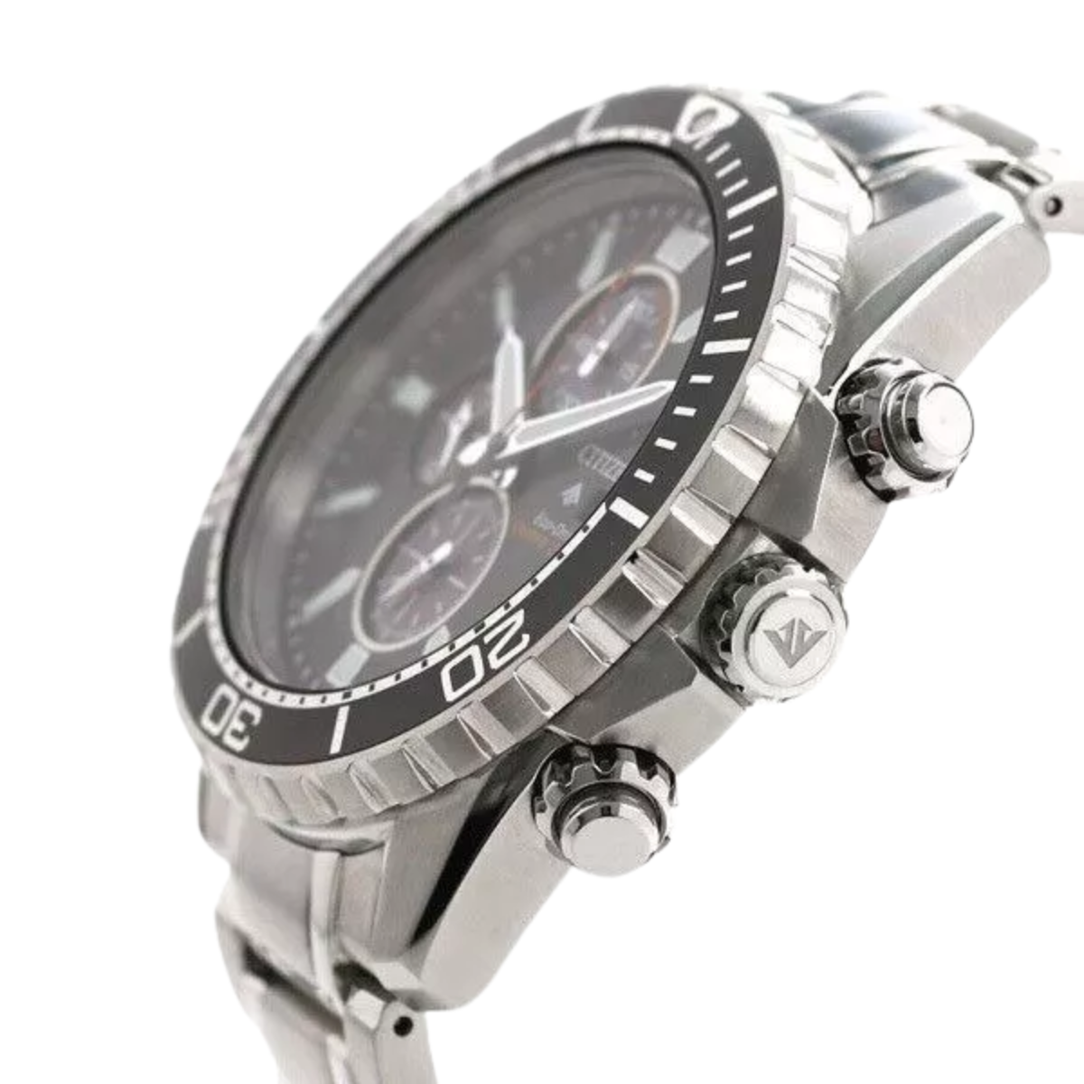 Citizen Promaster Eco-Drive CA0711-98H CA0711 Chronograph Black Dial Divers Mens Watch