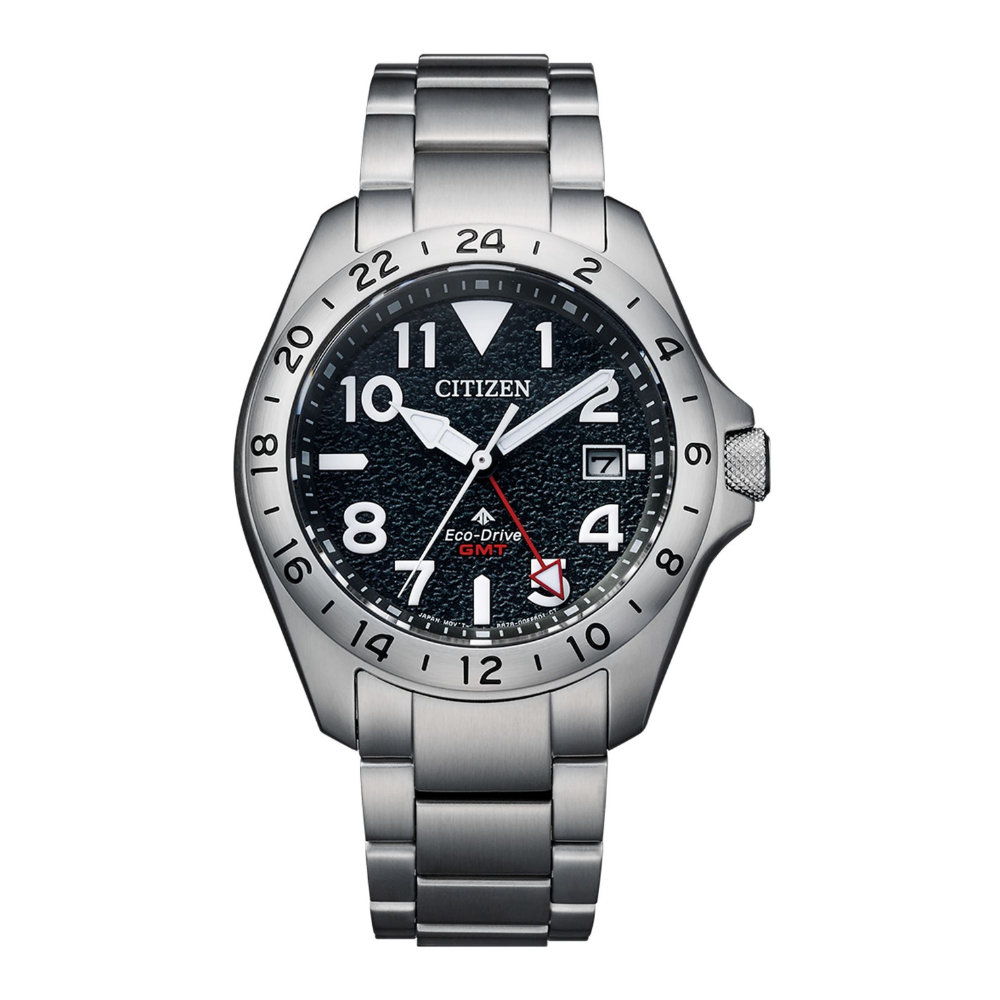 Citizen Promaster Land GMT Black Dial Men's Watch BJ7150-50E