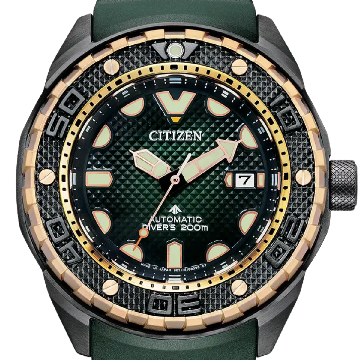Citizen Promaster Marine NB6006-02X NB6006 Green Dial Automatic Diving Sports Watch