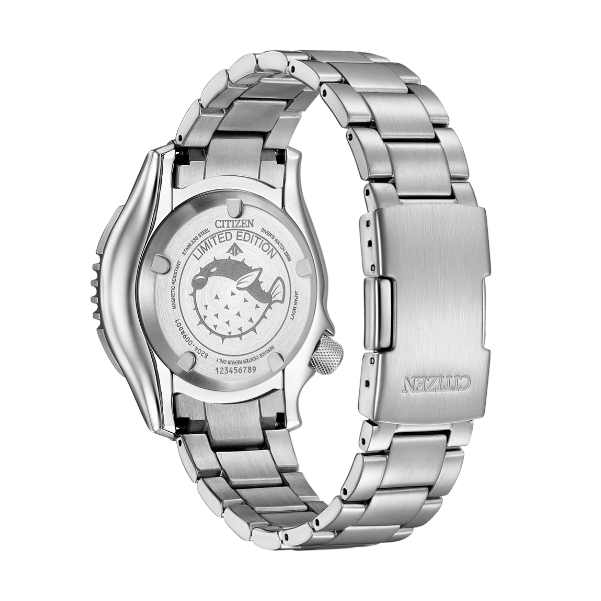 Citizen Promaster Marine Fugu NY0160-66E NY0160 Limited Edition Automatic Divers Watch