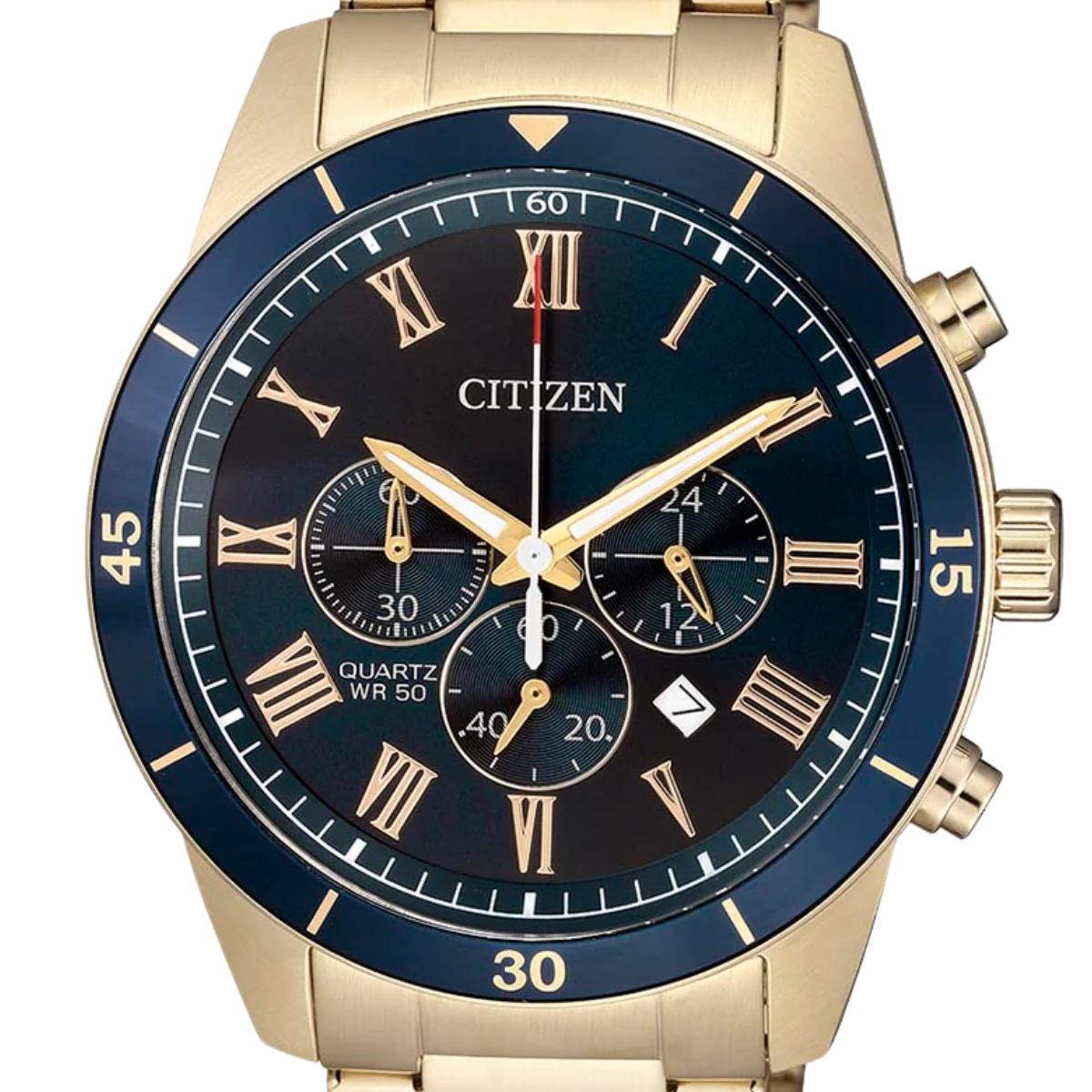 Citizen Quartz Chronograph Blue Steel AN8169-58L