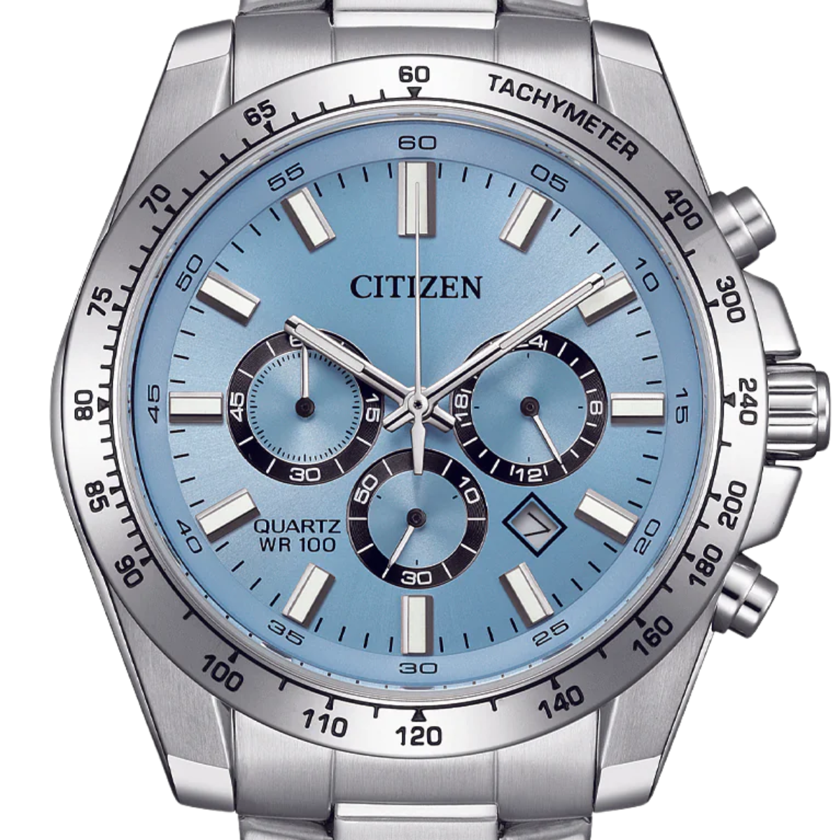 Citizen Quartz Chronograph Blue Steel AN8230-59L