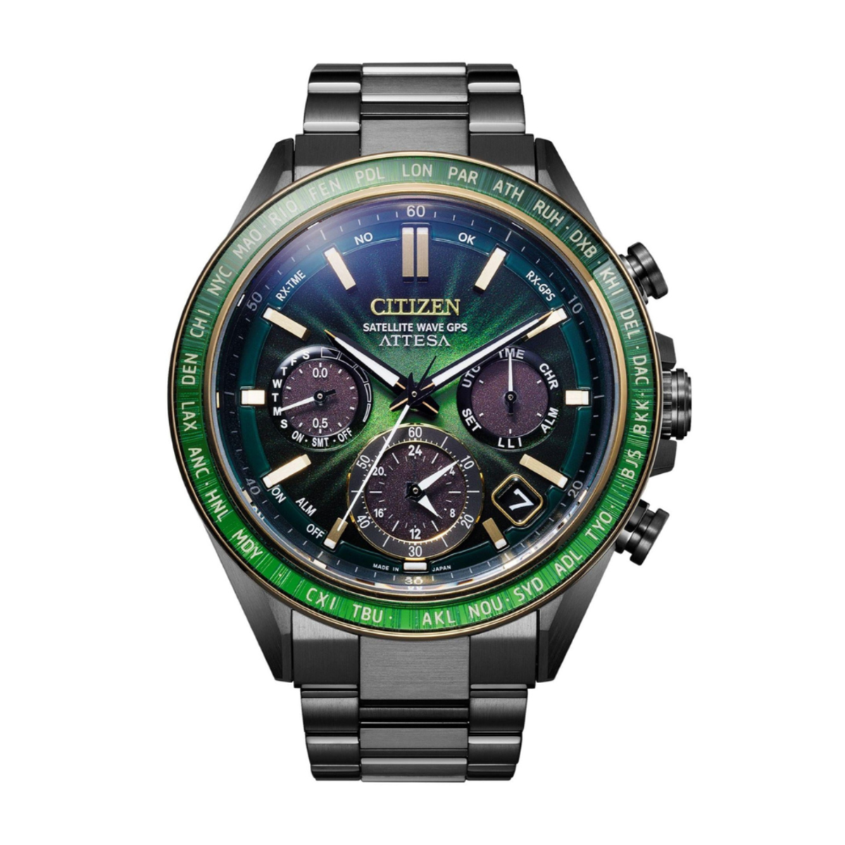 Citizen Attesa Satellite Wave GPS Super Titanium Limited Edition Watch CC4084-83Z