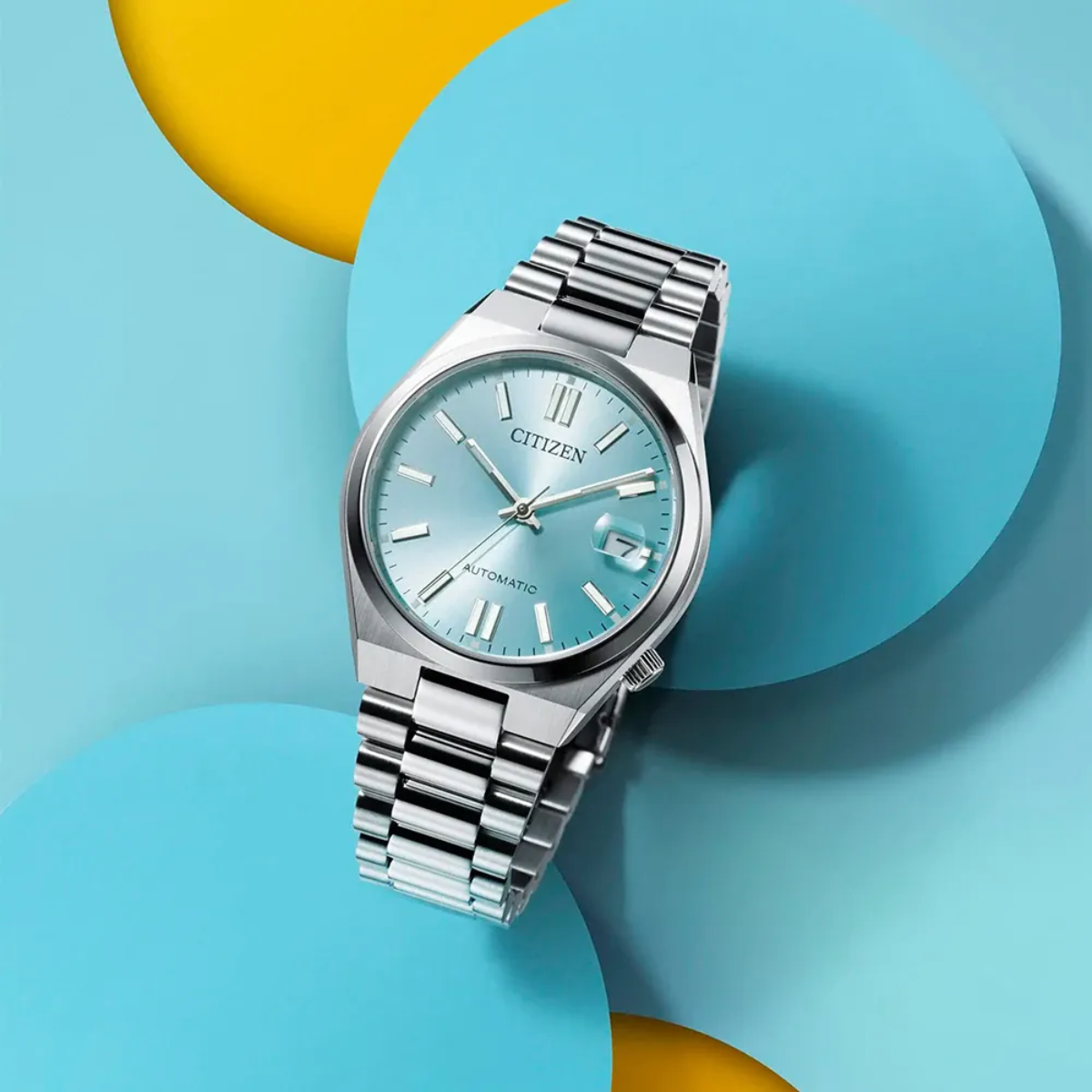 Citizen Tsuyosa 37mm Automatic Blue Dial NJ0200-50L