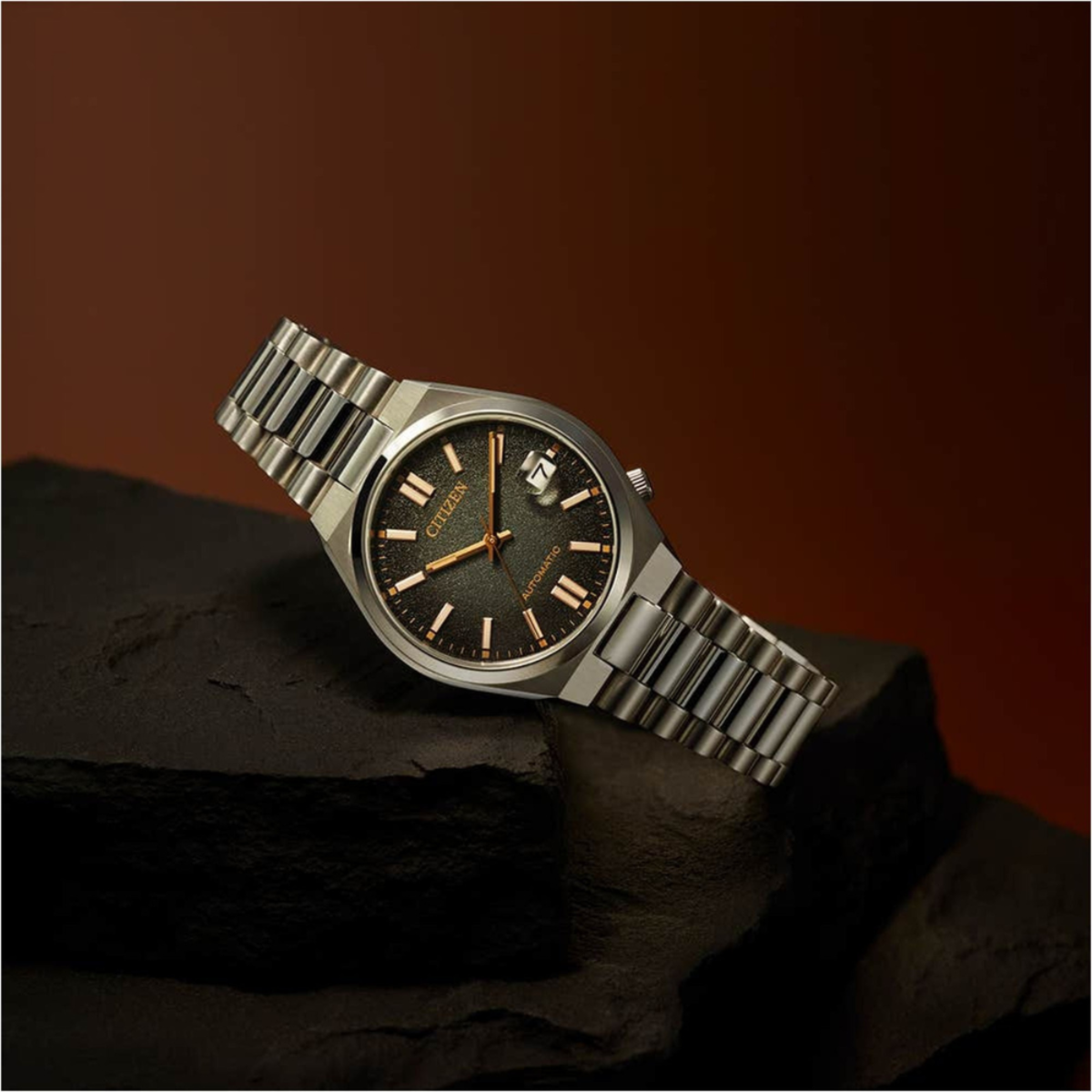 Citizen "Mini Tsuyosa" Automatic Tonneau Watch NJ0200-50E