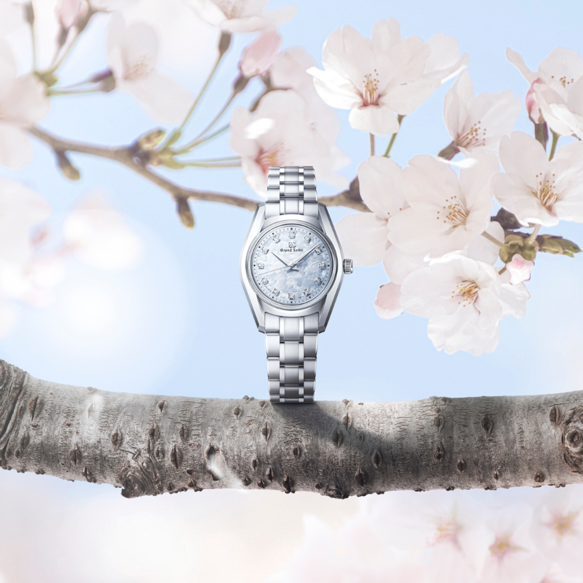 Grand Seiko STGF389 | 'Cherry Blossom Breeze' Quartz Women's Watch