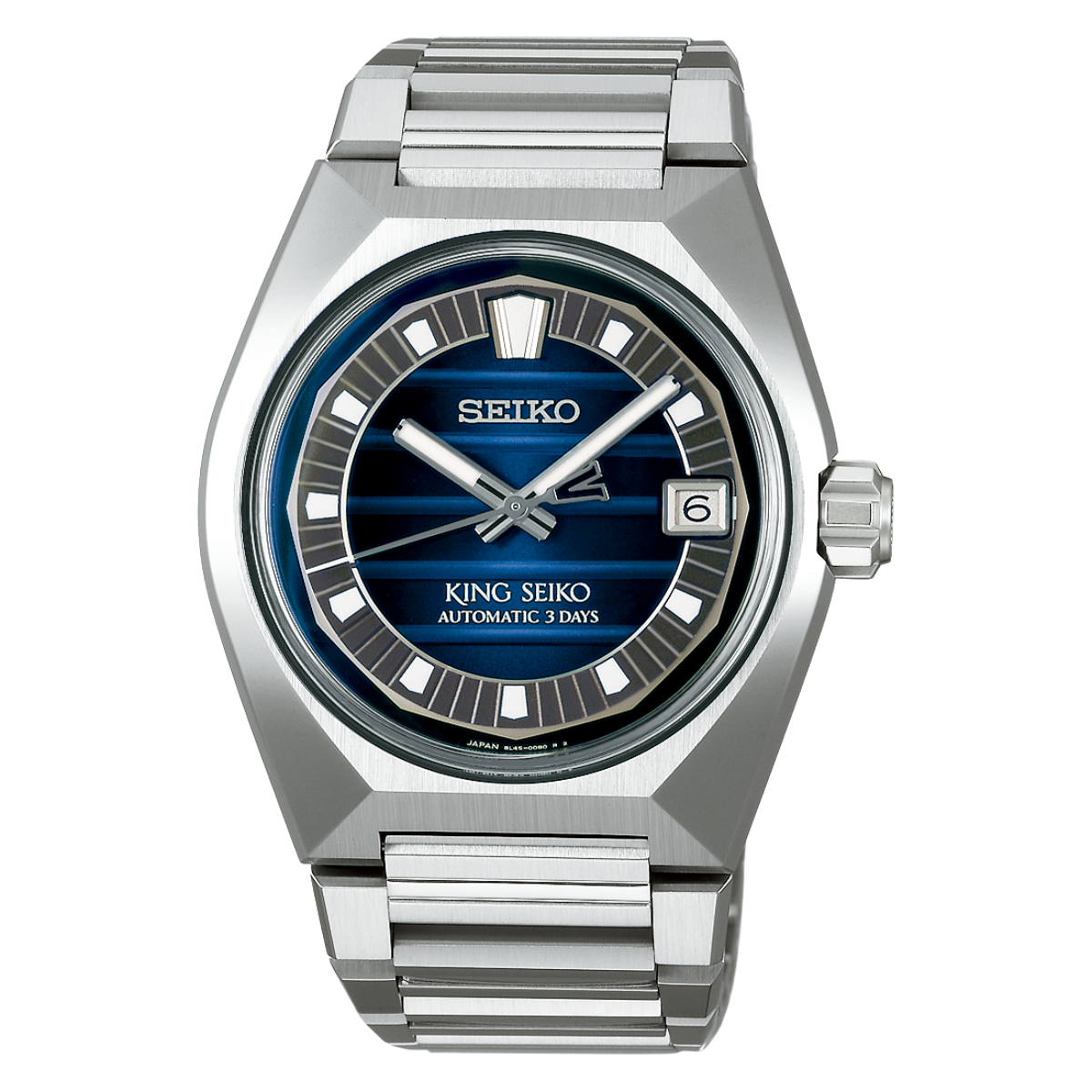 King Seiko VANAC SLA085J1 SLA085 Automatic Tokyo Midnight Blue Dial Watch