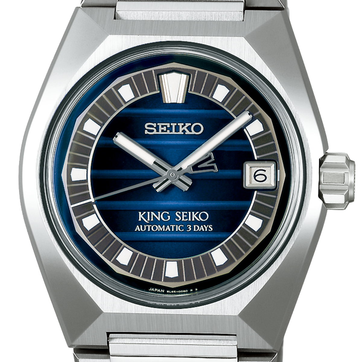 King Seiko VANAC SLA085J1 SLA085 Automatic Tokyo Midnight Blue Dial Watch