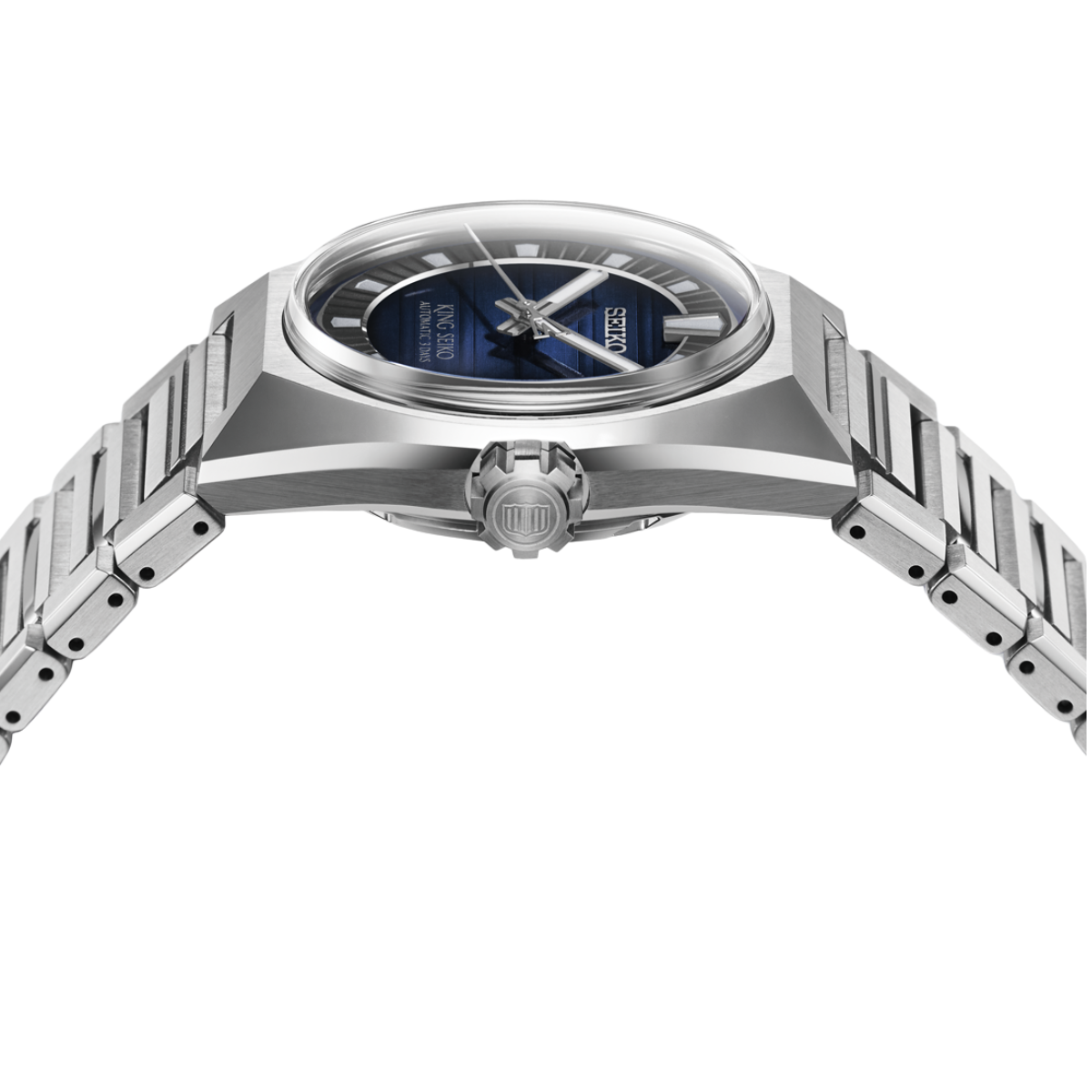 King Seiko VANAC SLA085J1 SLA085 Automatic Tokyo Midnight Blue Dial Watch