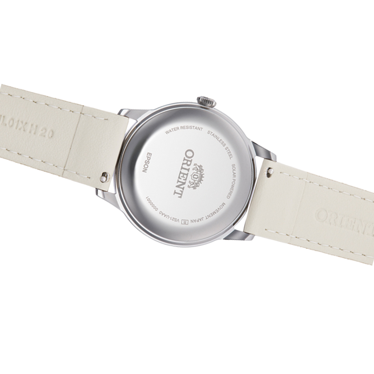 Orient Bambino 38MM RA-WK0002E Classic Quartz Pale Green Dial Leather Watch