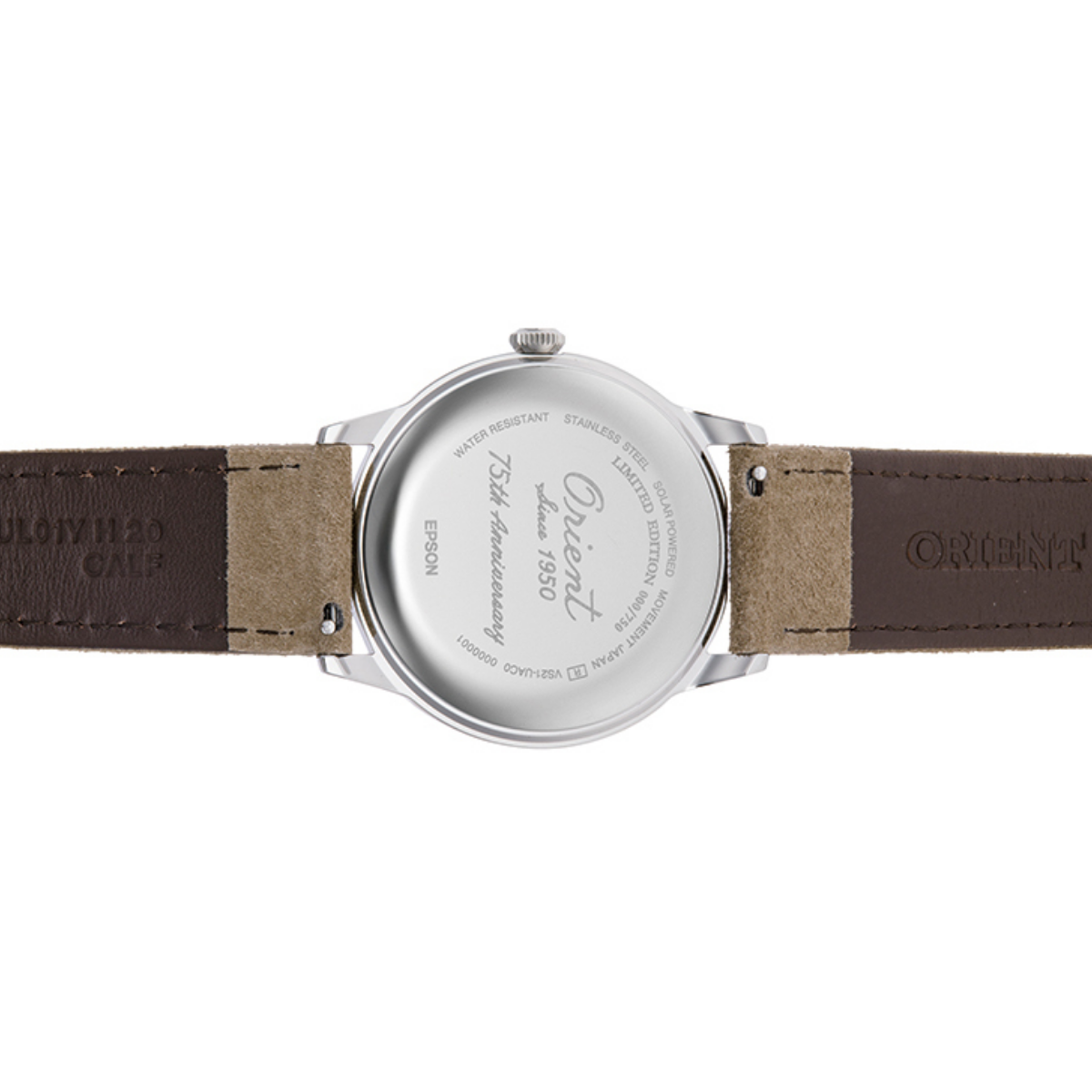 Orient Bambino RA-WK0006S 38MM Limited Edition 75th Anniversary Quartz Mens Watch