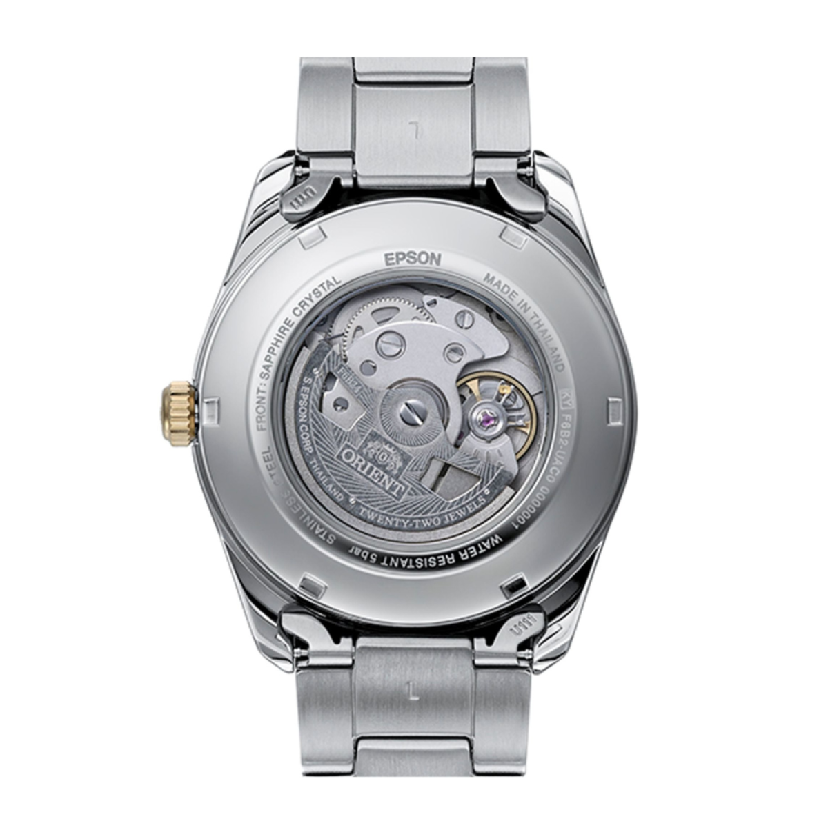 Orient Contemporary Stretto Sun & Moon Two-Tone Watch RA-AK0312S