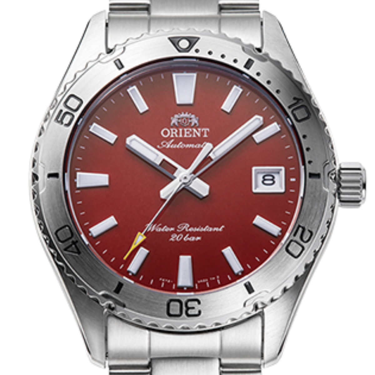 Orient Mako 40 Red Dial Automatic Dive Watch RA-AC0Q09R
