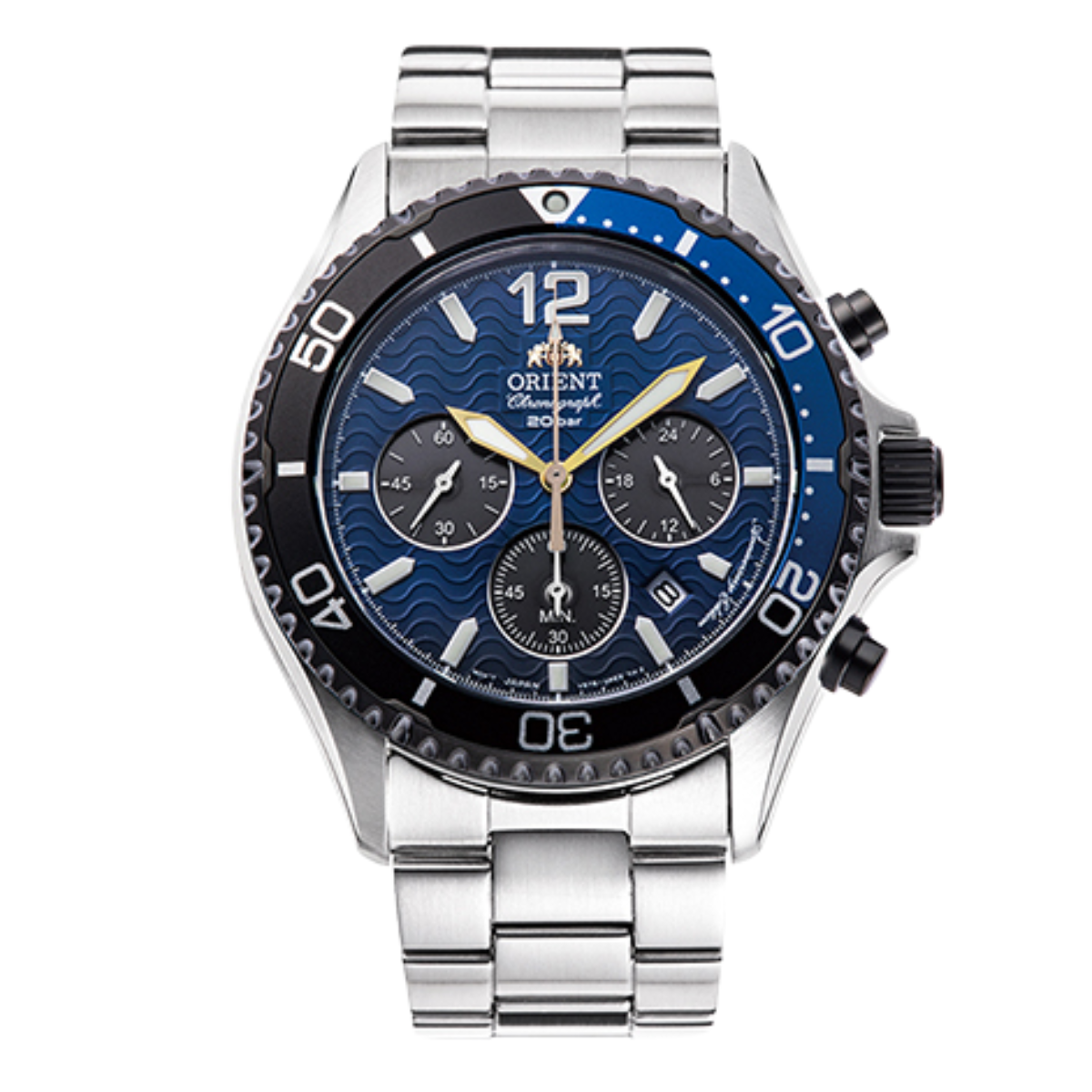 Orient Mako Kamasu Limited Edition RA-TX0208L Chronograph Solar Sports Watch