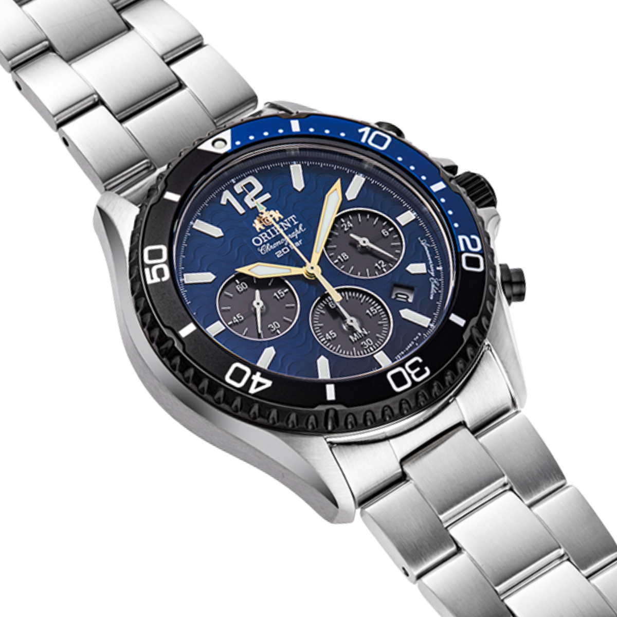 Orient Mako Kamasu Limited Edition RA-TX0208L Chronograph Solar Sports Watch