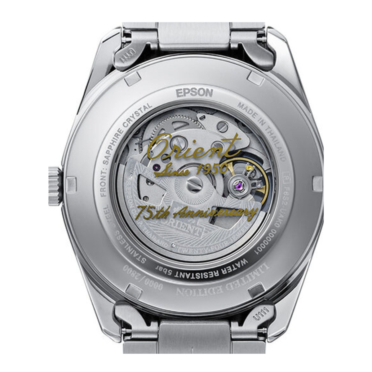 Orient 75th Anniversary Open Heart Automatic Watch RA-AR0012N