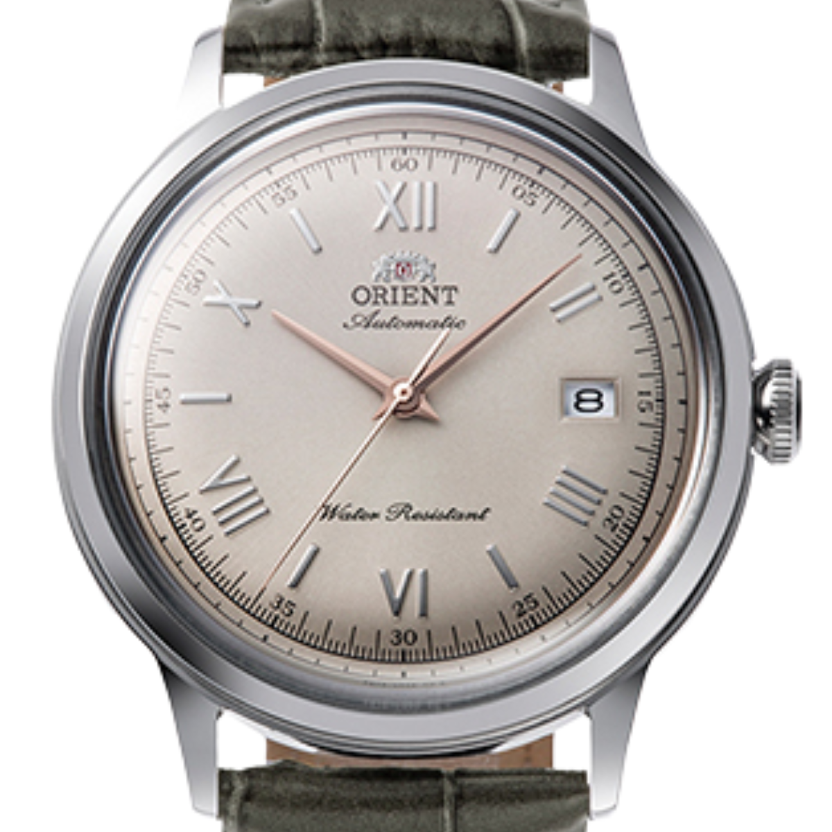Orient Bambino Version 2 RA-AC0025N Beige Dial Leather Classic Automatic Watch