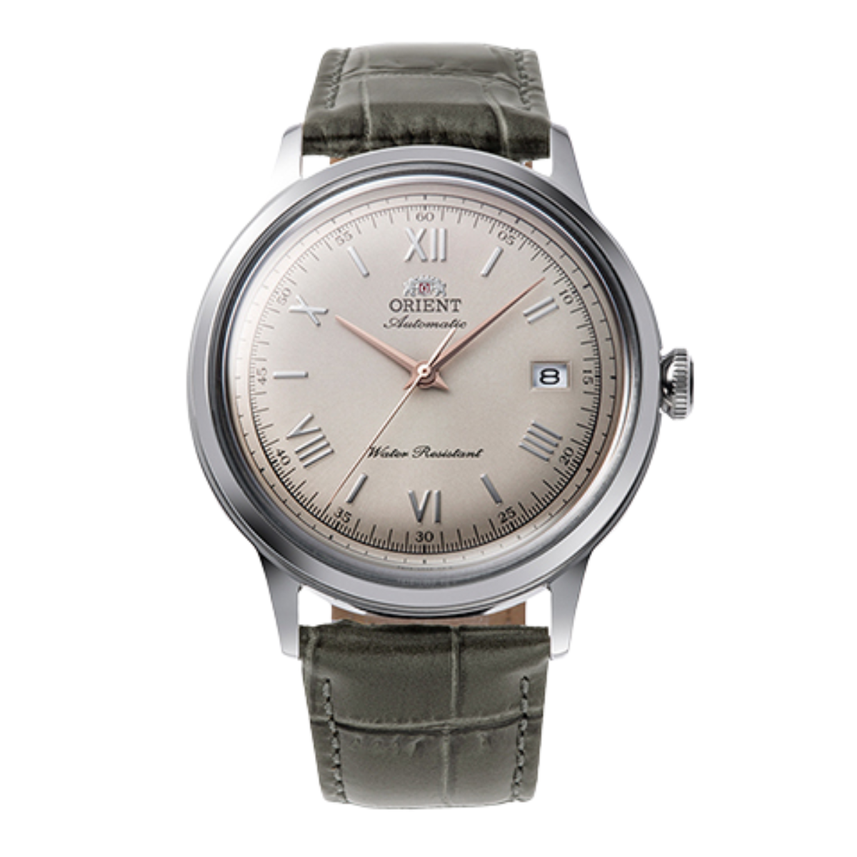 Orient Bambino Version 2 RA-AC0025N Beige Dial Leather Classic Automatic Watch