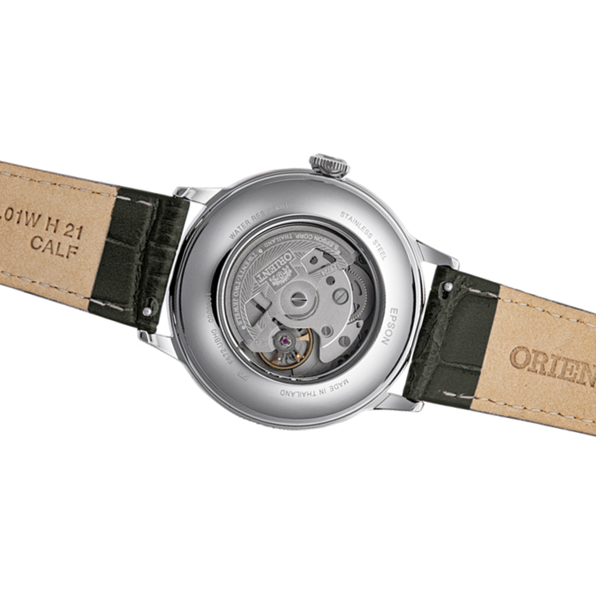 Orient Bambino Version 2 RA-AC0025N Beige Dial Leather Classic Automatic Watch