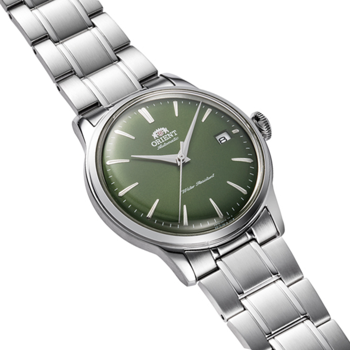 Orient Bambino RA-AC0M09E Automatic Green Dial Dress Mens Watch