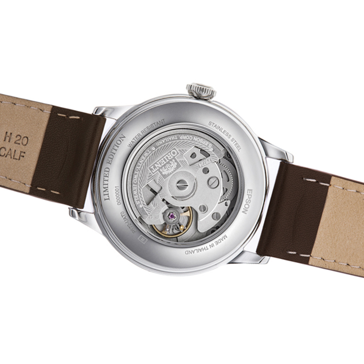 Orient Bambino Limited Edition RA-AC0M14L Mechanical Leather Mens Watch