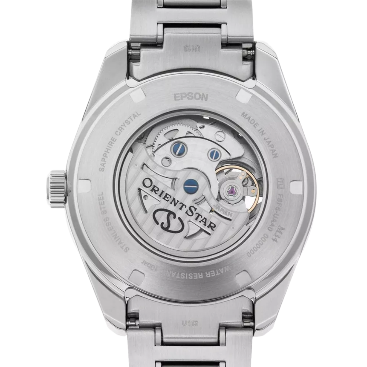 Orient Star Automatic Skeleton White Dial Power Reserve RK-BZ0001S