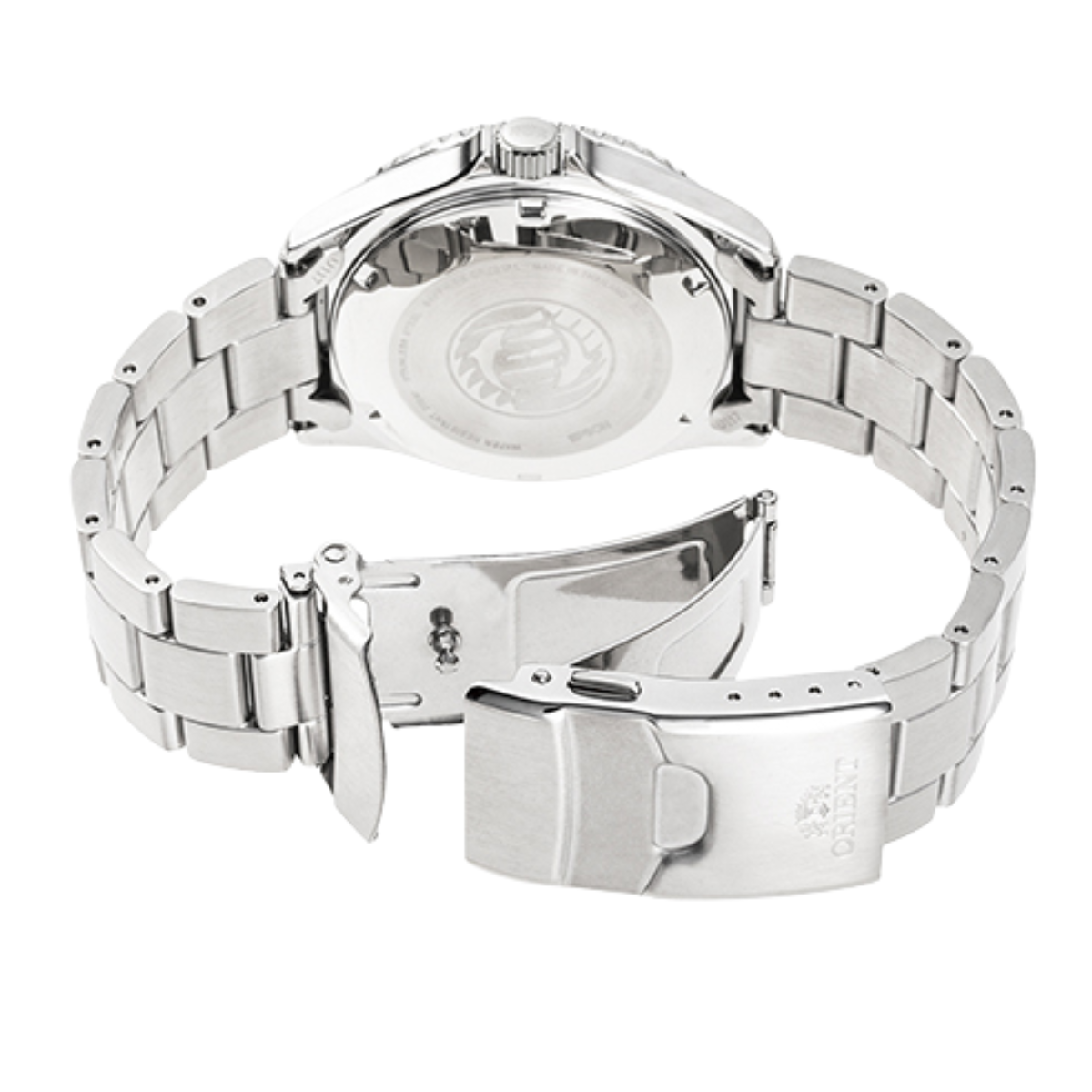 Orient Automatic Blue Green Gradient Dial RN-AA0811E JDM Sports Diving Mens Watch