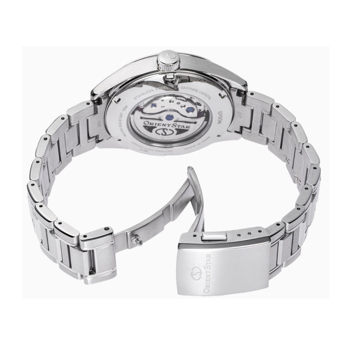 Orient Star M34 F8 Date Viridian Starfall Automatic Watch RE-BX0006E