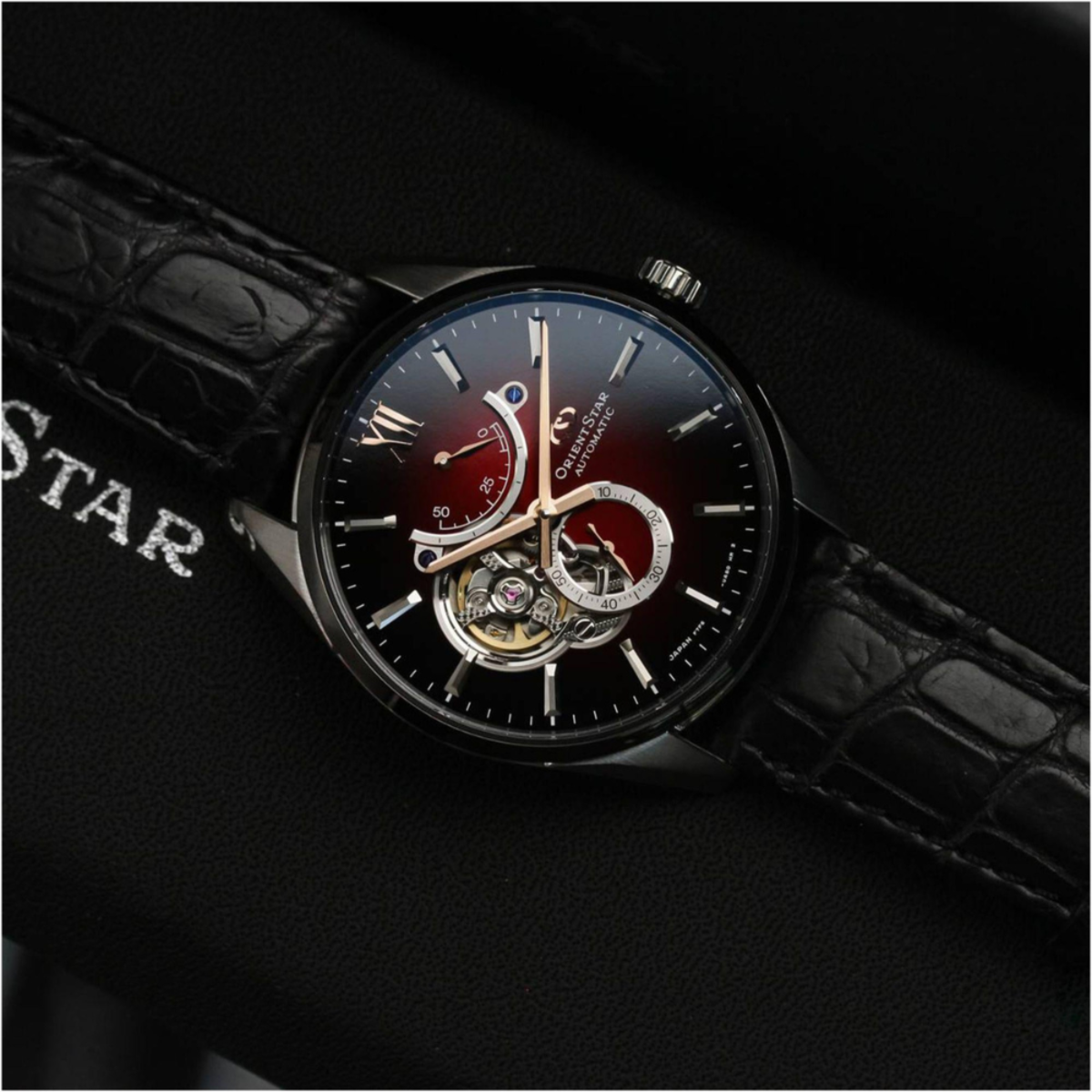 Orient Star Contemporary Semi-Skeleton Automatic Watch RE-HJ0004R