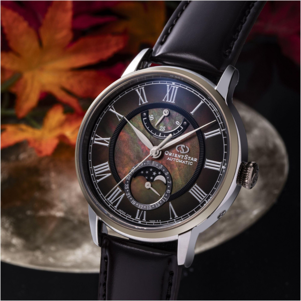Orient Star M45 F7 Mechanical Moon Phase Autumn Breeze Limited Edition RE-AY0121A