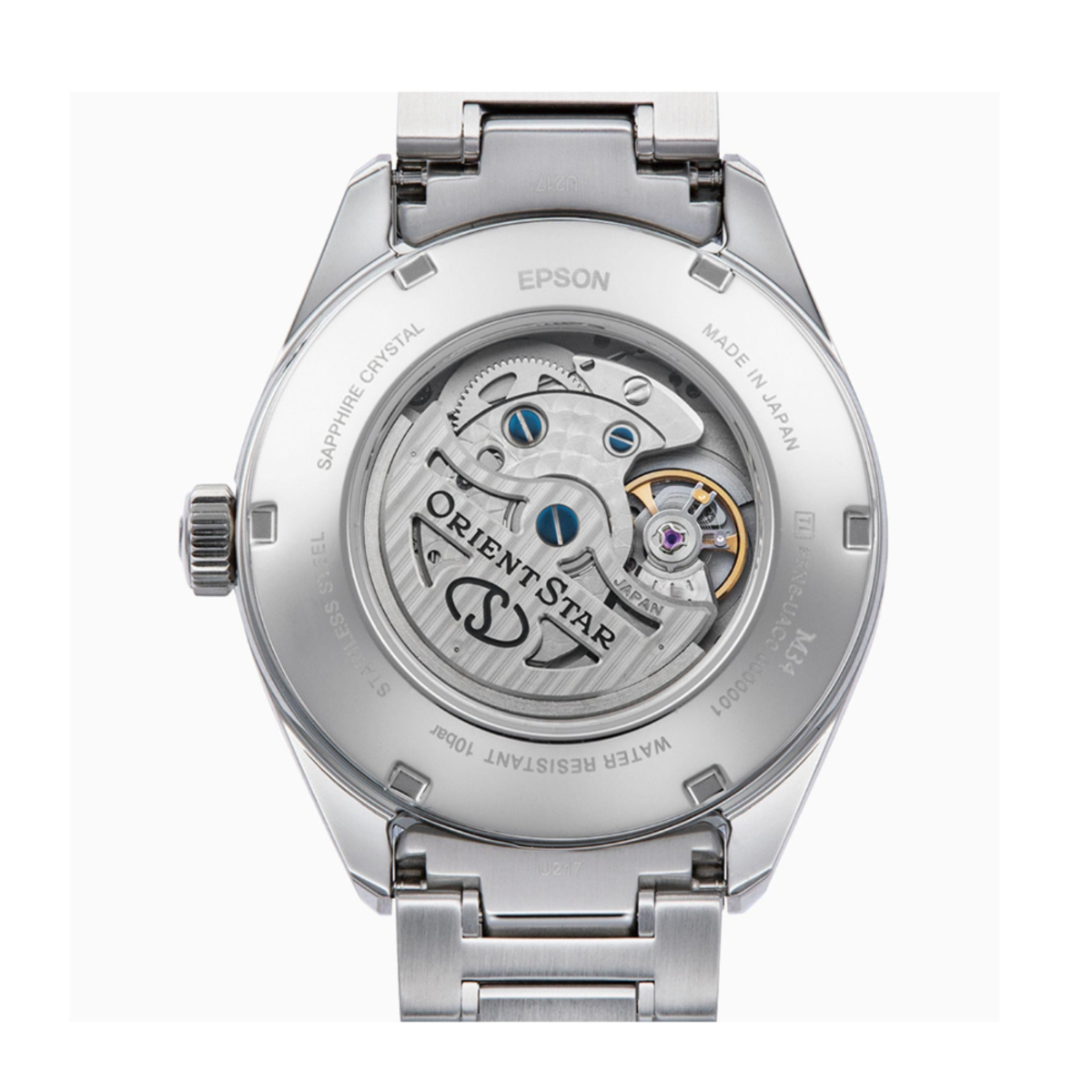 Orient Star M34 F8 Date Viridian Starfall Automatic Watch RE-BX0006E