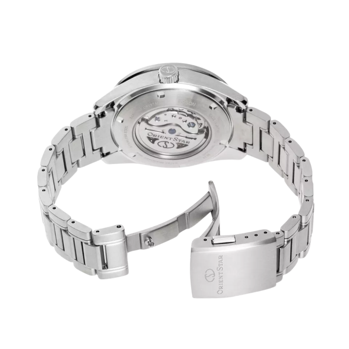 Orient Star Automatic Skeleton White Dial Power Reserve RK-BZ0001S