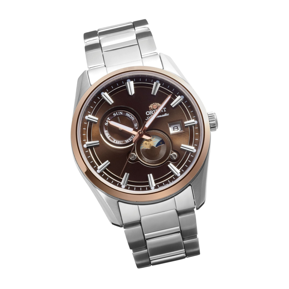 Orient Stretto Sun and Moon RA-AK0313Y Automatic Watch