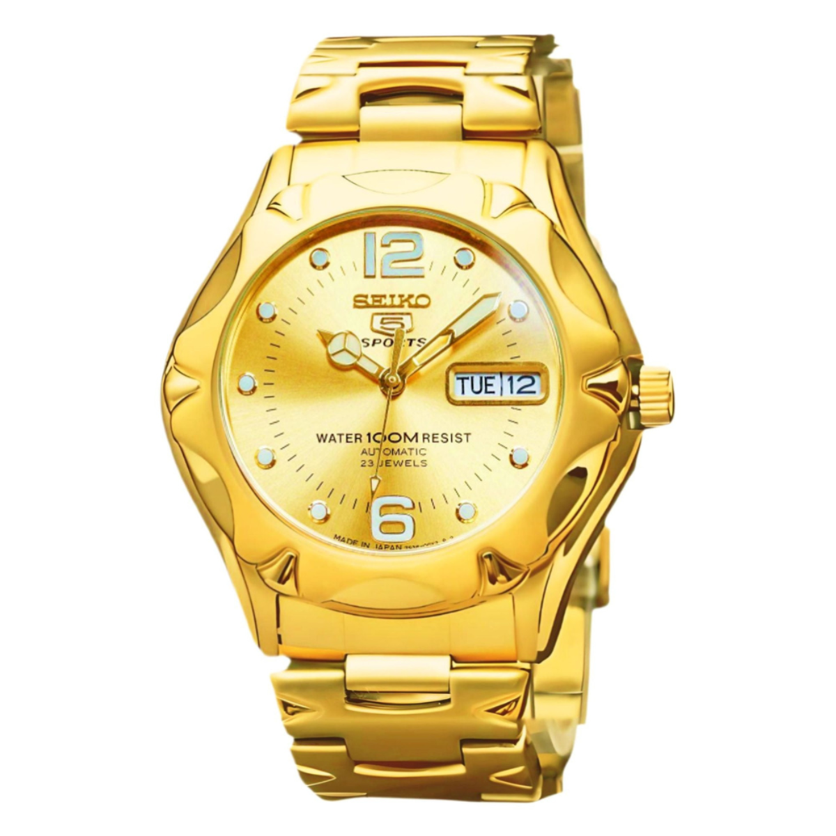 Japan Seiko 5 Sports Mens Automatic Watch SNZ460J1