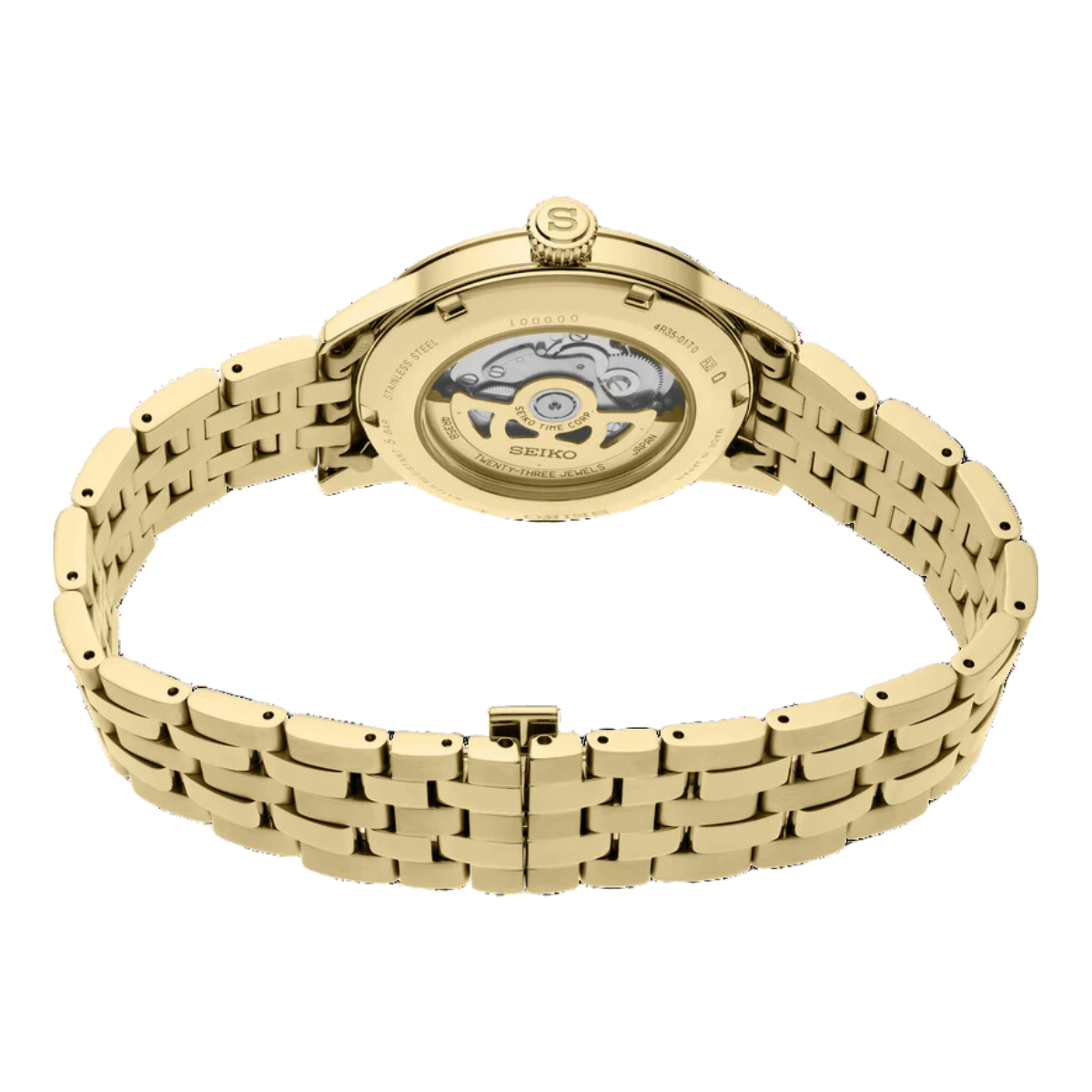 Seiko Presage SRPK48J1 SRPK48 SRPK48J Cocktail Time "Half and Half" Men's Automatic Watch