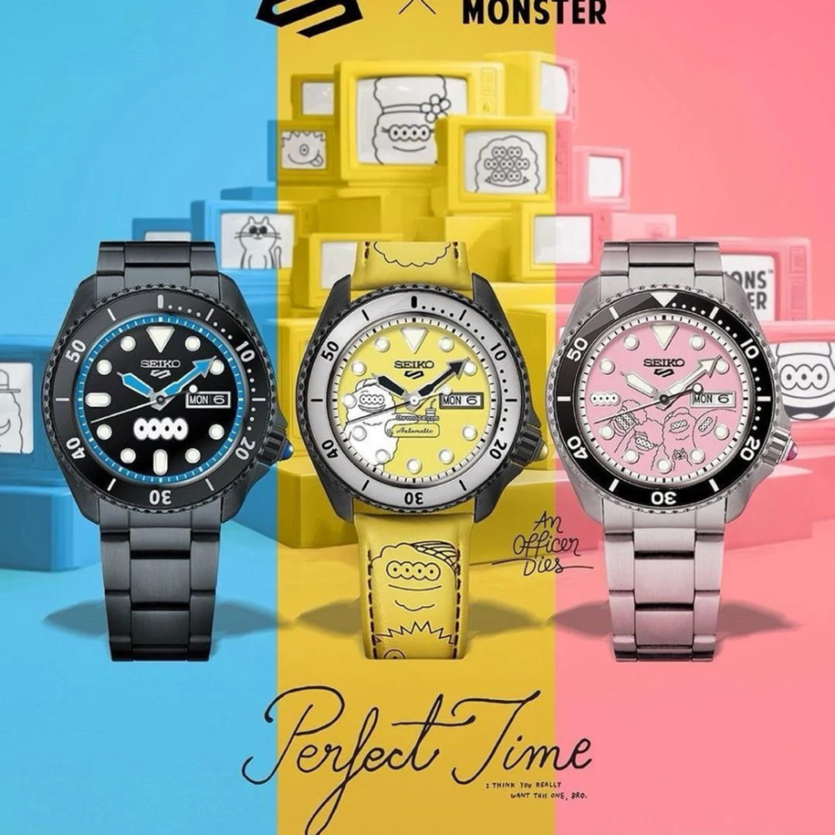 Seiko SRPL65 'Afternoon Chillin' - Thai LE Monster