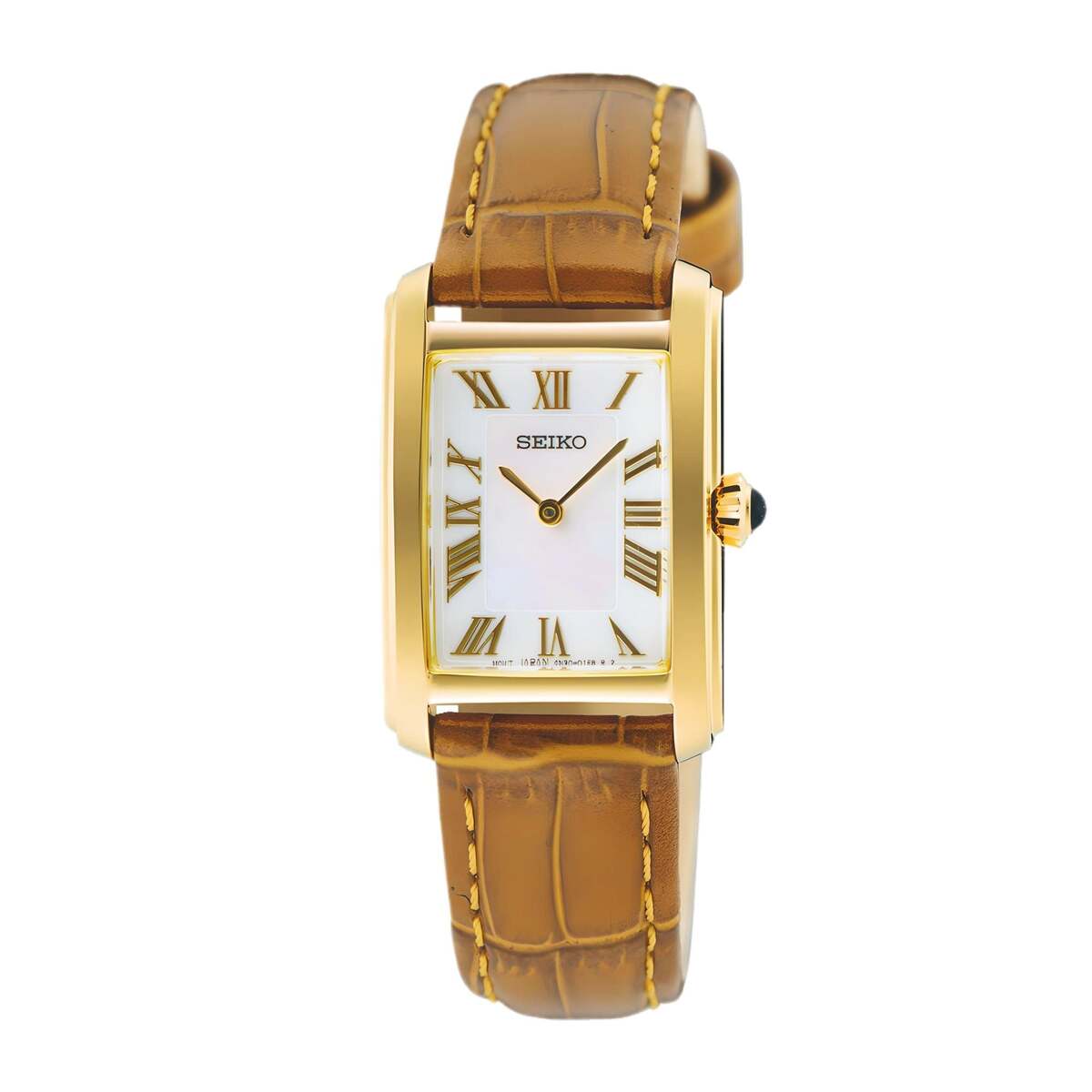 Seiko SWR100P1: Conceptual Quartz Women's Dress Watch with Mother-of-Pearl