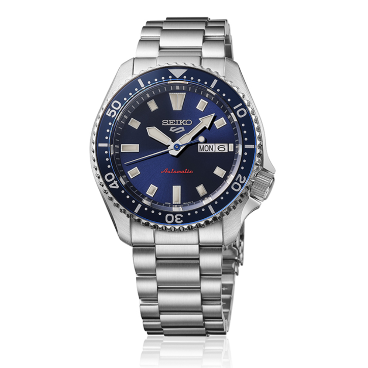 Seiko 5 Sports Automatic Blue Dial Steel SRPL83K1