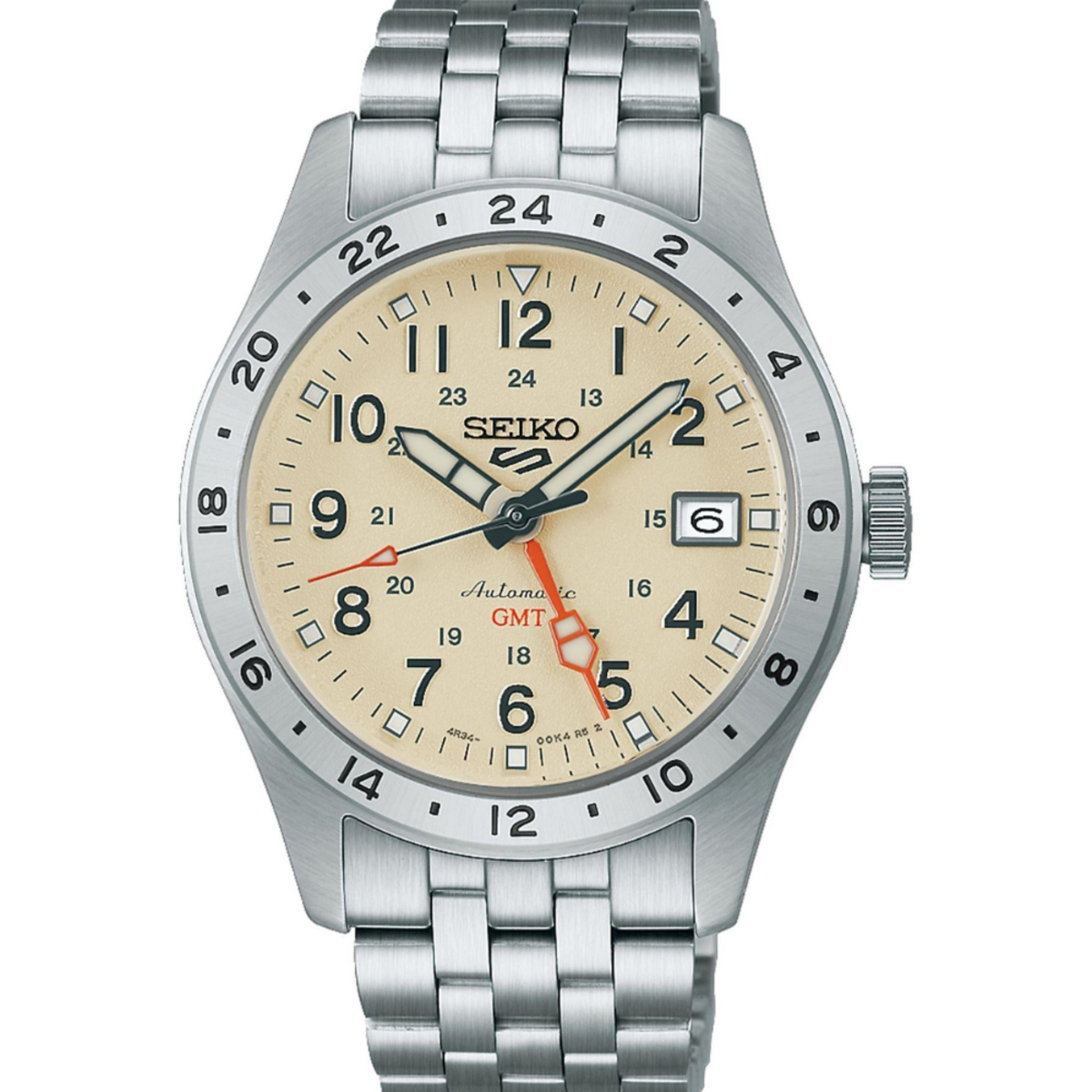 Seiko 5 Sports Field GMT Desert Sand HDB002K1 Watch
