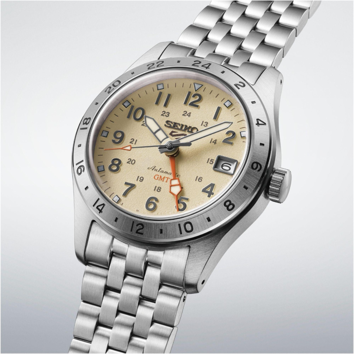 Seiko 5 Sports Field GMT Desert Sand HDB002K1 Watch