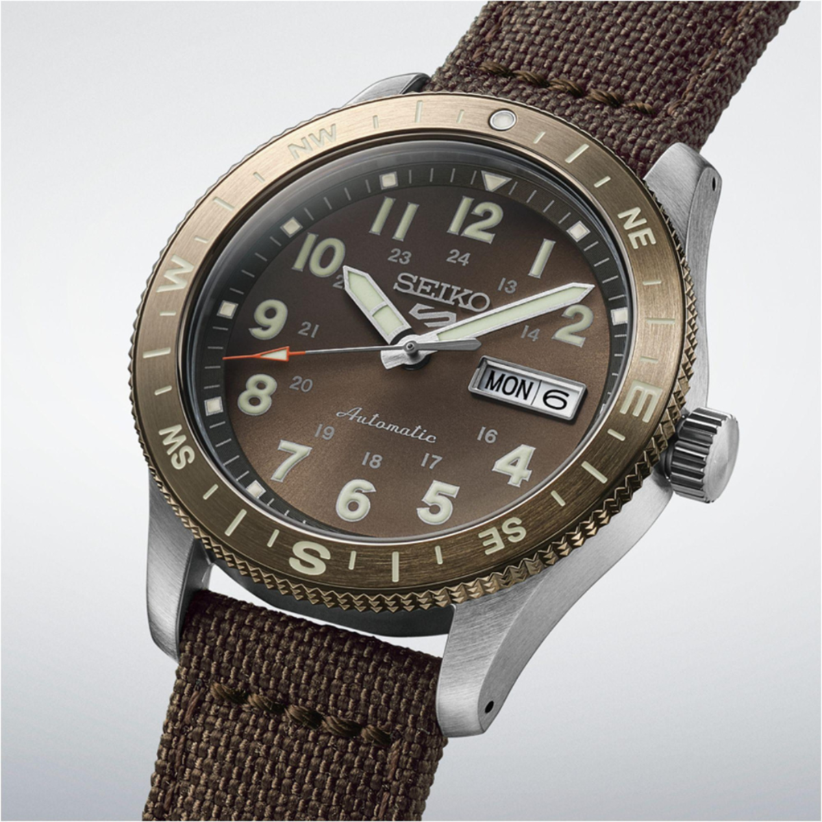Seiko 5 Sports Field Series HDB009K1 Earth Brown Automatic Men's Watch