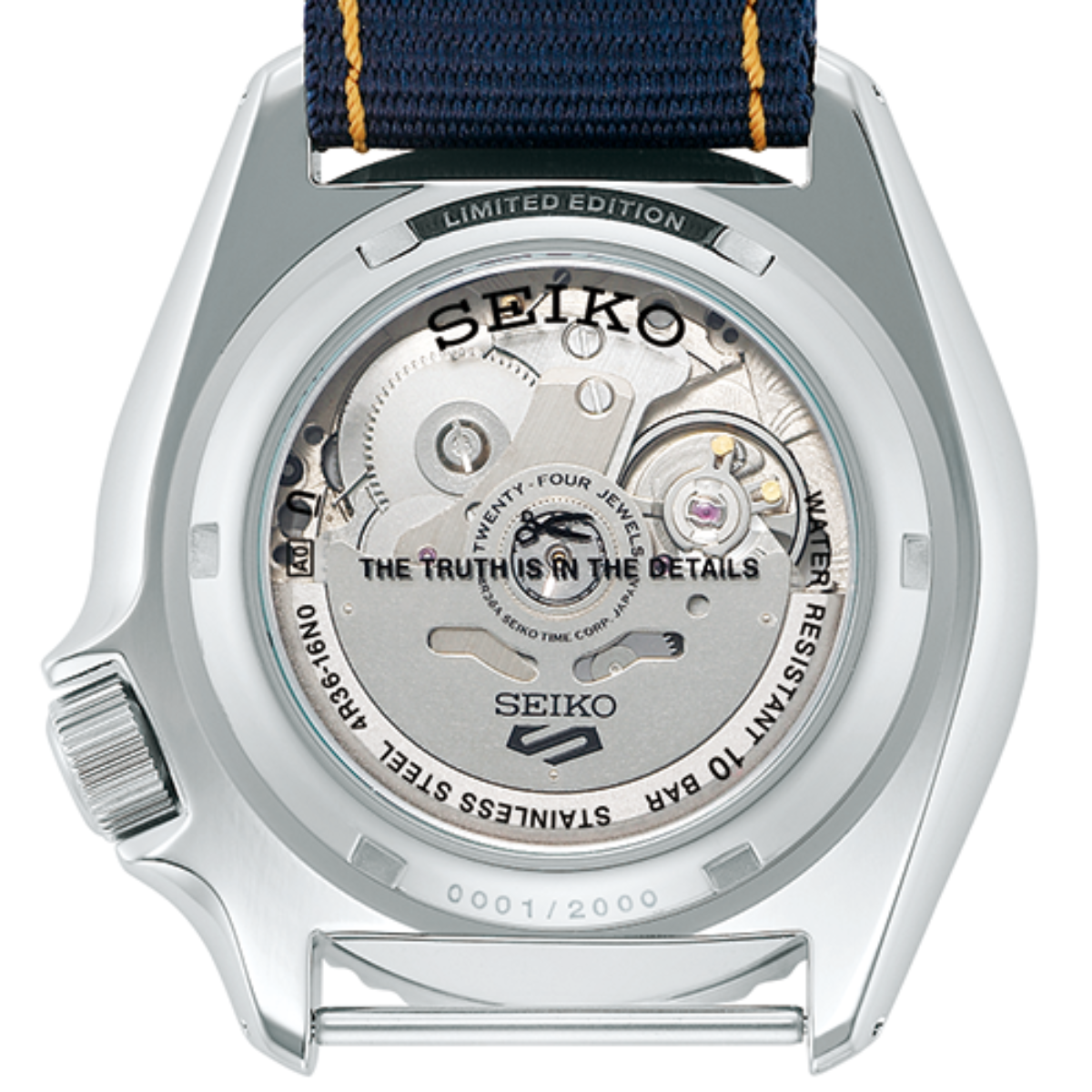 Seiko 5 Sports Denham Limited Edition SRPL35K SRPL35K1 SRPL35 Automatic Mens Watch