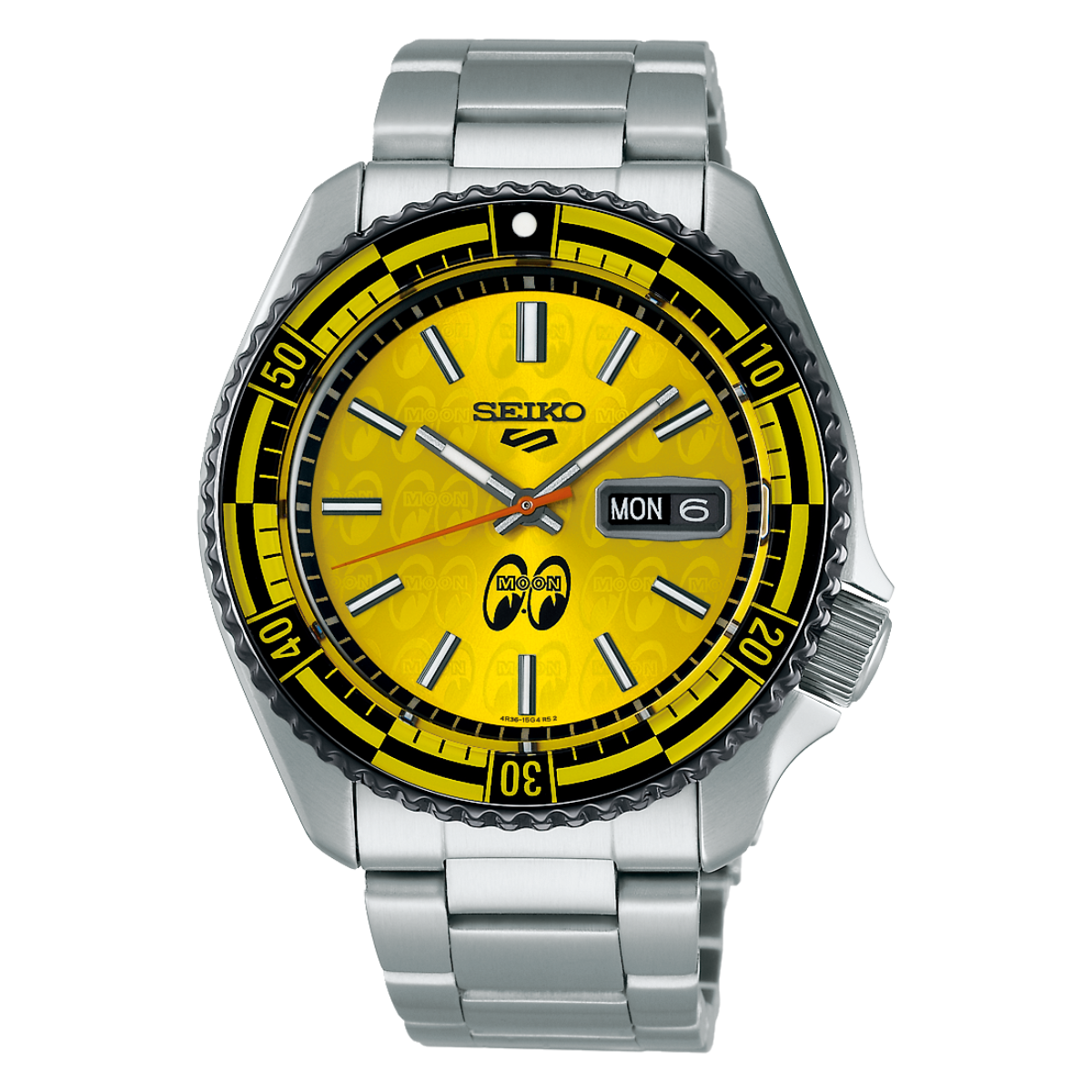 Seiko 5 Sports Mooneyes Limited Edition SRPL39K1 SRPL39 SRPL39K Automatic Mens Watch