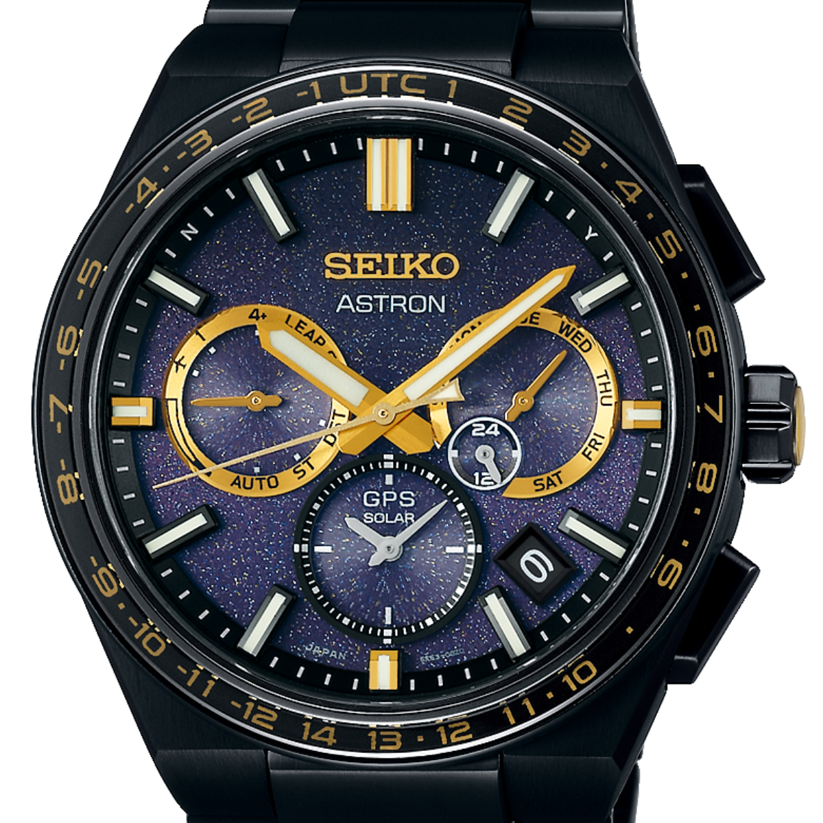 Seiko Astron GPS Solar Dual Time Limited Edition Titanium SSH145J1
