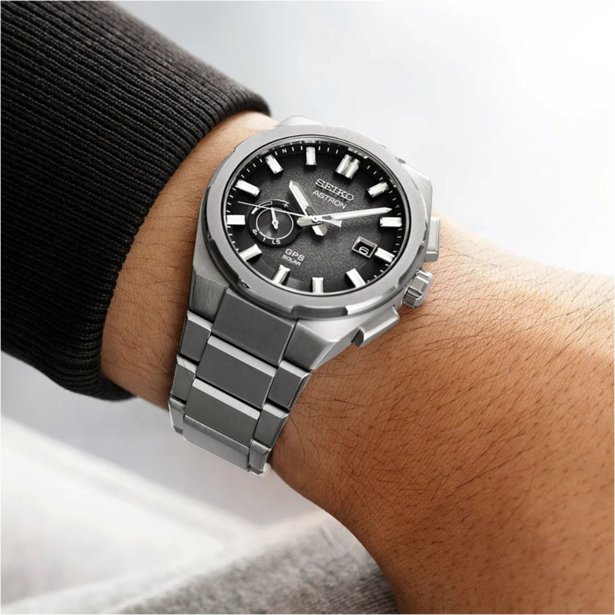 Seiko Astron GPS Solar Nexter Series Titanium Watch SSJ025J1